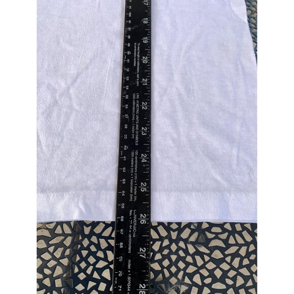 70s-80s Peninsula Oilers Baseball autographed - white and red cotton tee size L - Picture 7 of 8